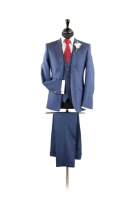 dapper-chap-navy-fleck-lounge-suit-with-check-waistcoat