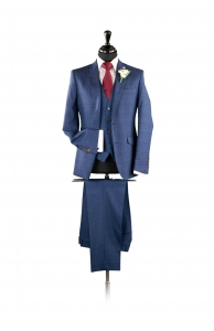 dapper-chaps-navy-fleck-lounge-suit-with-check-jacket